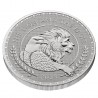GRANDE BRETAGNE 10 Livres Argent 5 Onces Lion Anglais et Aigle Américain 2025