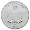 NIUE 2 Dollars Argent 1 Once Superman VS Bouffon Vert 2024 ⏰