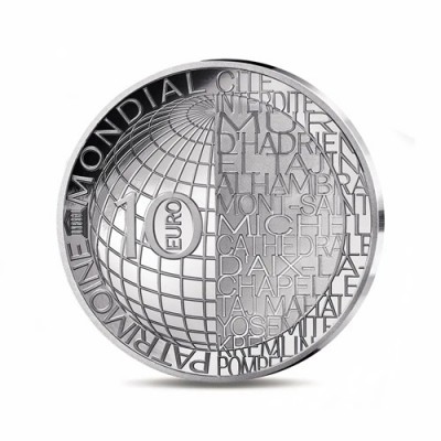 FRANCE 10 Euro Argent BE Notre-Dame de Paris 2025 ⏰