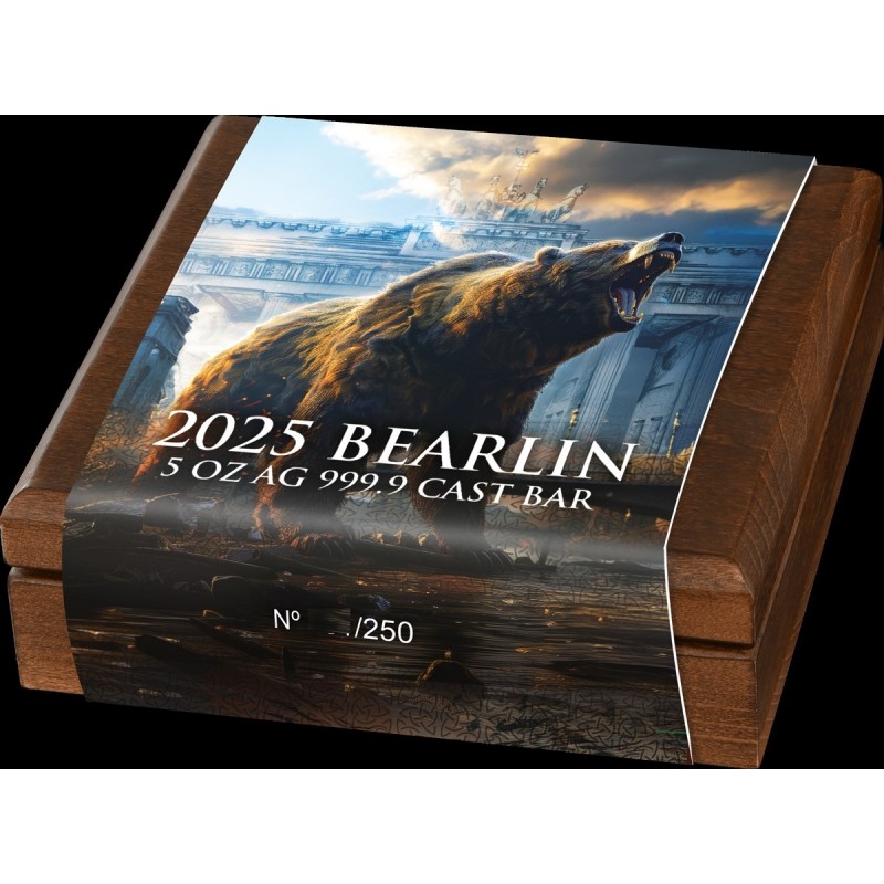 GERMANIA 5 Onces Argent Ours de Berlin 2025
