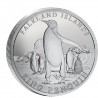 ILES FALKLAND 5 Pounds Argent 1 Once Manchot Royal 2025