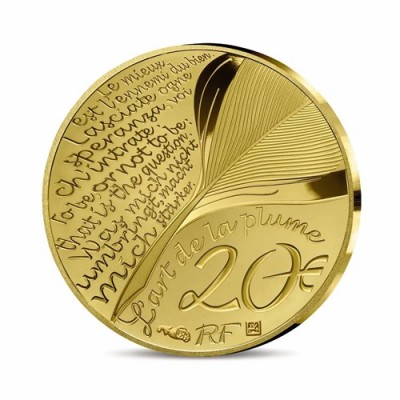 FRANCE 20 Euro 1/10 Once Or BE Jules Verne 2025 ⏰