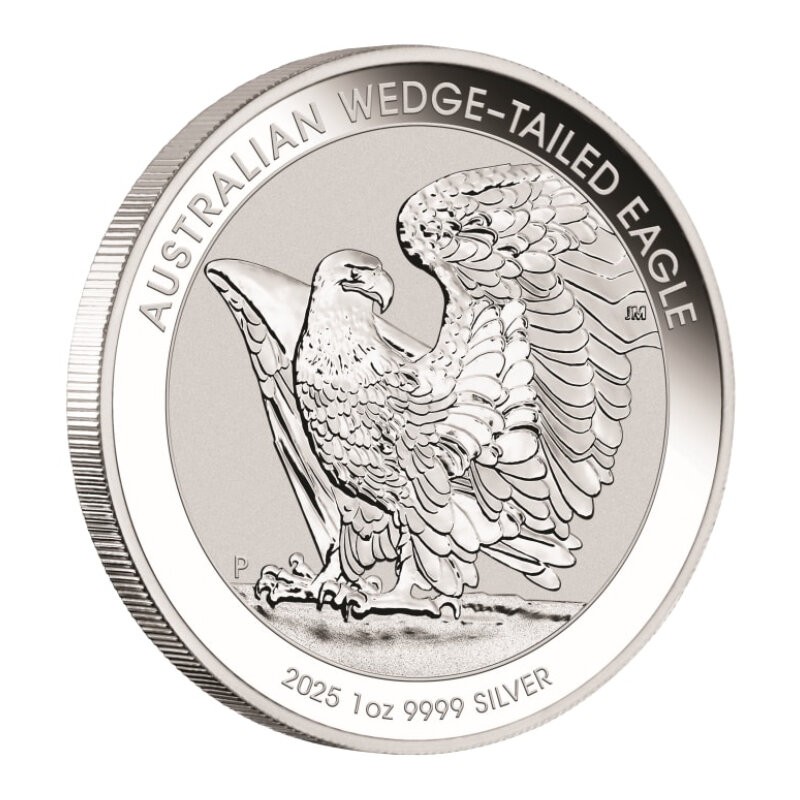 AUSTRALIE 1 Dollar Argent 1 Once Wedge 2025 ⏰
