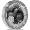 NOUVELLE ZELANDE 1 Dollar Argent 1 Once Kiwi Spécimen 2025 ⏰