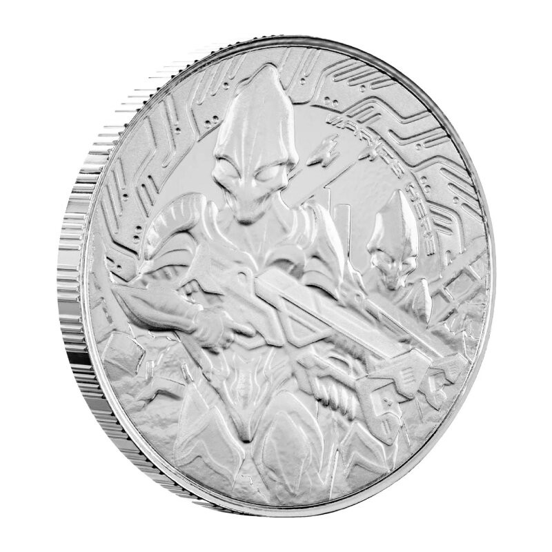 SAMOA 1 Dollar Argent 1/2 Once Alien 2024