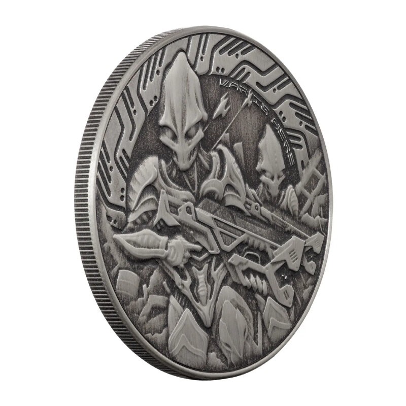 SAMOA 2 Dollars Argent Antique 1 Once Alien 2024