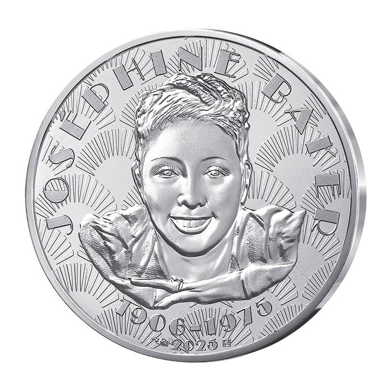 FRANCE 100 Euro Argent Joséphine Baker 2025 ⏰