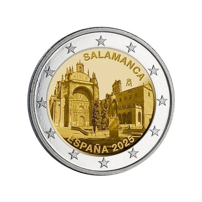 ESPAGNE 2 Euro Vieille Ville de Salamanca 2025 ⏰
