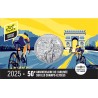 FRANCE 50 Euro Argent Tour de France 2025 ⏰