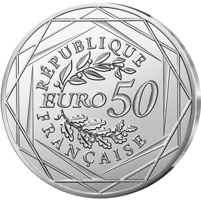 FRANCE 50 Euro Argent Tour de France 2025 ⏰