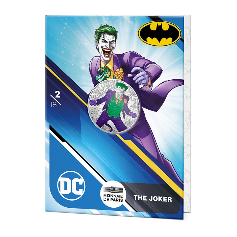 FRANCE COLLECTION Marvel 10 EUROS ARGENT le Joker 2/18 2025