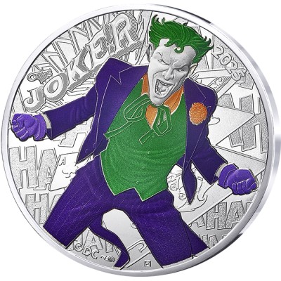 FRANCE COLLECTION Marvel 10 EUROS ARGENT le Joker 2/18 2025 ⏰