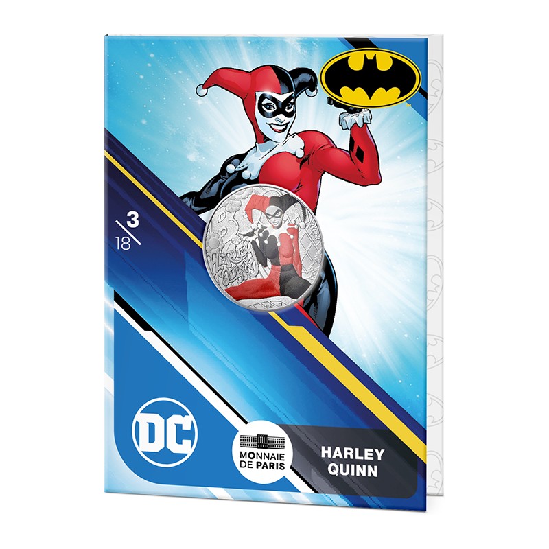 FRANCE COLLECTION Marvel 10 EUROS ARGENT Harley Quinn 3/18 2025 ⏰