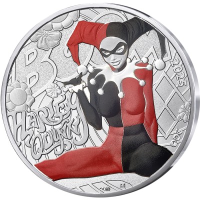 FRANCE COLLECTION Marvel 10 EUROS ARGENT Harley Quinn 3/18 2025