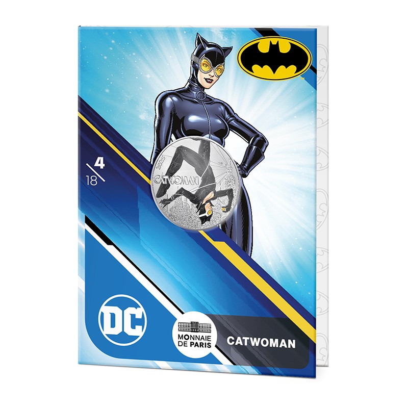 FRANCE COLLECTION Marvel 10 EUROS ARGENT Catwoman 4/18 2025 ⏰