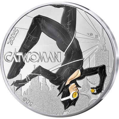 FRANCE COLLECTION Marvel 10 EUROS ARGENT Catwoman 4/18 2025 ⏰
