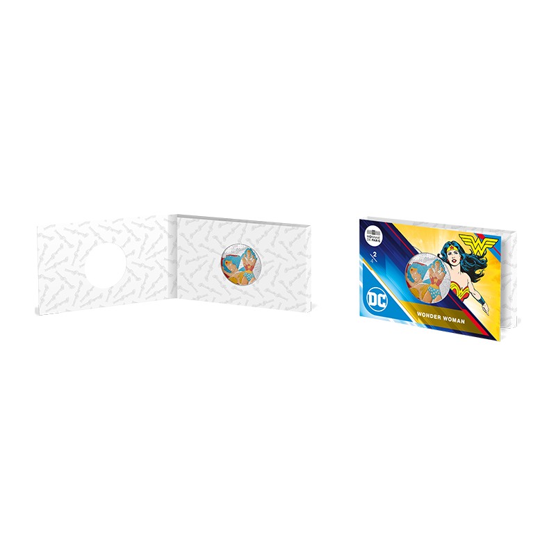FRANCE COLLECTION Marvel 50 EUROS ARGENT Wonder Woman 2/4 2025 ⏰