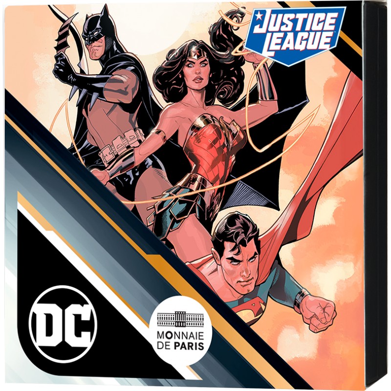 FRANCE COLLECTION Marvel 100 EUROS ARGENT Justice League 2025 ⏰