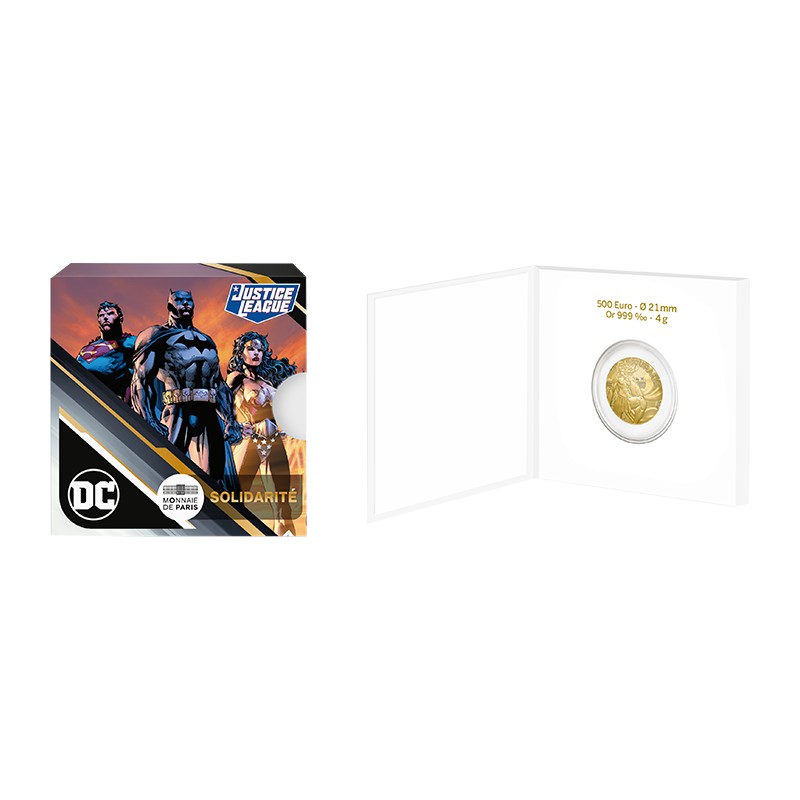 FRANCE COLLECTION Marvel 500 EUROS OR Justice League Solidarité 2025 ⏰