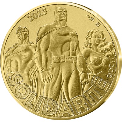FRANCE COLLECTION Marvel 500 EUROS OR Justice League Solidarité 2025 ⏰