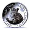 SOMALIE 100 Shillings Argent 1 Once Wildlife Léopard 2025 ⏰