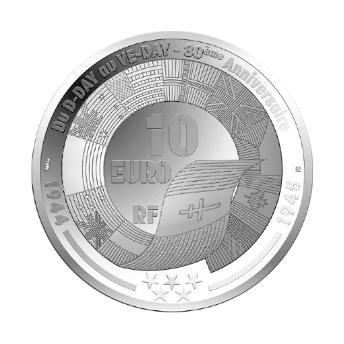 FRANCE - PIÈCE de 10 Euros Argent - JO Paris 2024 - N°9 - Le Mont Blanc EUR 17,00 - FR