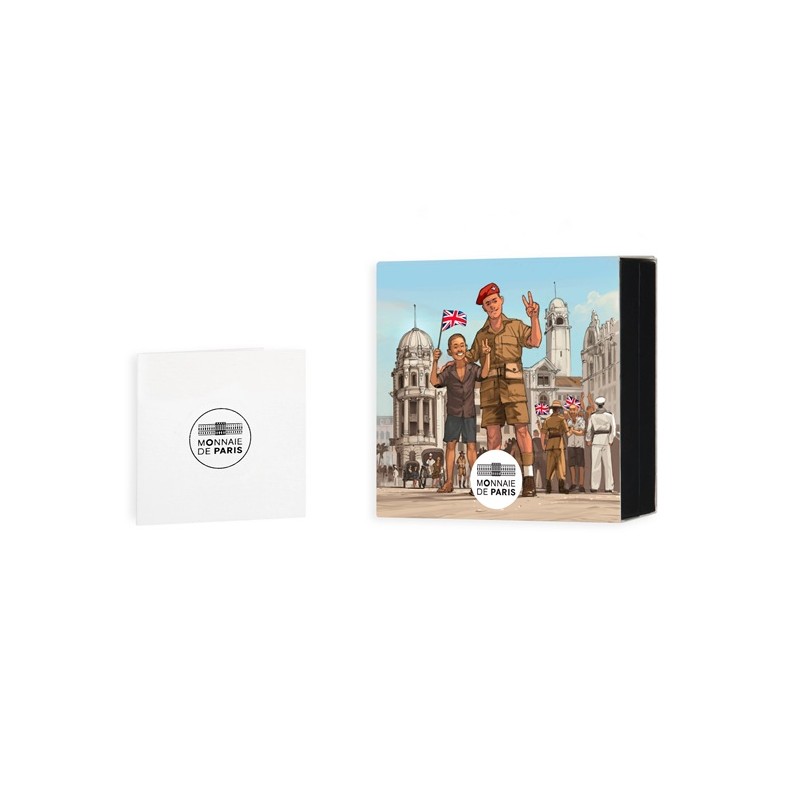 FRANCE 10 Euro Argent 80 ans du VE-Day Soldat Britannique 2025