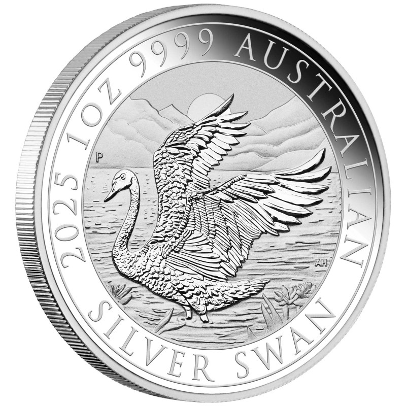 AUSTRALIE 1 Dollar Argent 1 Once Cygne 2025 ⏰