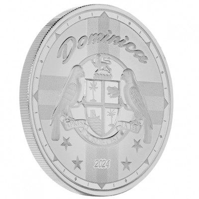 DOMINIQUE 2 Dollars Argent...