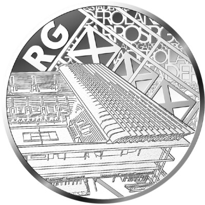 FRANCE 10 Euro Argent Roland Garros 2025