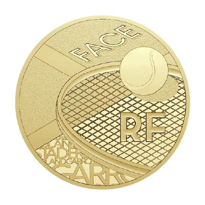 FRANCE 20 Euro 1/10 Once Or BE Roland Garros 2025 ⏰
