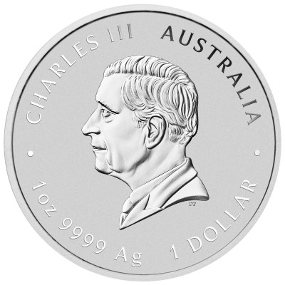 AUSTRALIE 1 Dollar Argent 1 Once Double Phoenix 2025