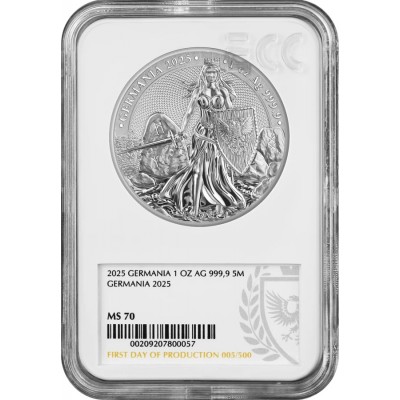 Médaille 5 Mark Argent 1...
