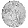 St KITTS et NEVIS 2 Dollars Argent 1 Once Blason 2024