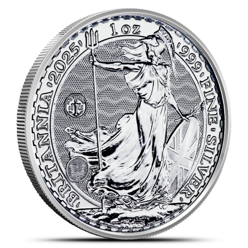GRANDE BRETAGNE 2 Livres Argent 1 Once Britannia Marque Tilawa 2025 ⏰