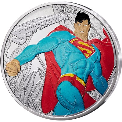 FRANCE COLLECTION Marvel 10 EUROS ARGENT Superman 10/18 2025 ⏰