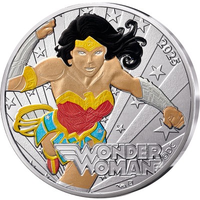 FRANCE COLLECTION Marvel 10 EUROS ARGENT Wonder Woman 11/18 2025 ⏰