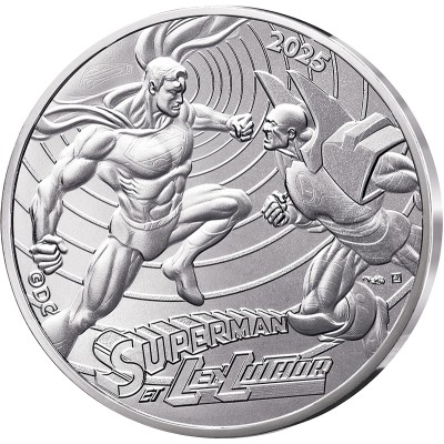 FRANCE COLLECTION Marvel 10 EUROS ARGENT Superman Lex Luthor 12/18 2025 ⏰