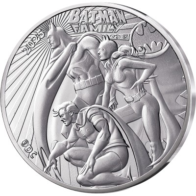 FRANCE COLLECTION Marvel 10 EUROS ARGENT Batman Family 15/18 2025