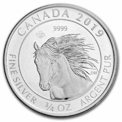 CANADA 2 Dollars Argent 3/4...