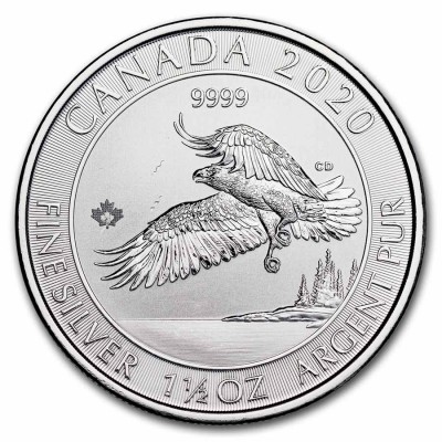 CANADA 8 Dollars Argent 1,5...