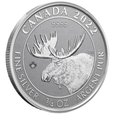 CANADA 2 Dollars Argent 3/4...