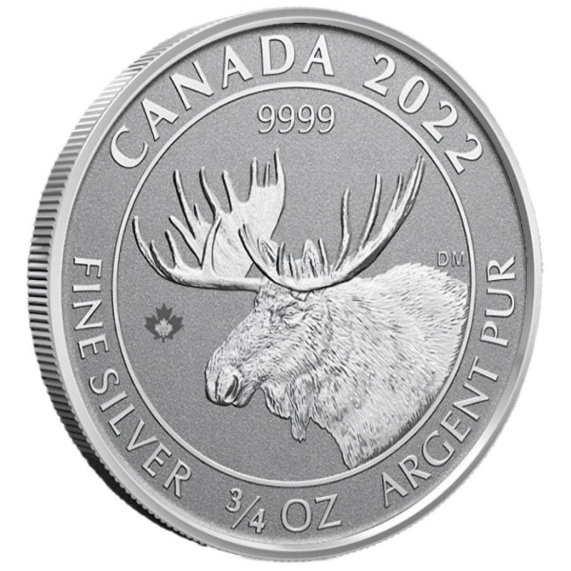 CANADA 2 Dollars Argent 3/4 Once Elan 2022 ⏰