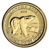 CANADA 5 Dollars Or 1/10 Once Ours Polaire 2018 ⏰