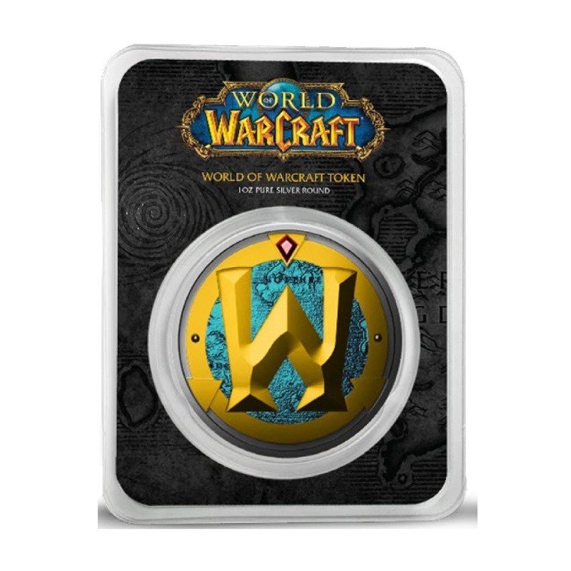 Médaille Argent 1 Once World of Warcraft ⏰