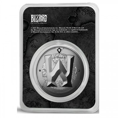 Médaille Argent 1 Once World of Warcraft ⏰