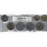 Djibouti série de 7 pièces de monnaie