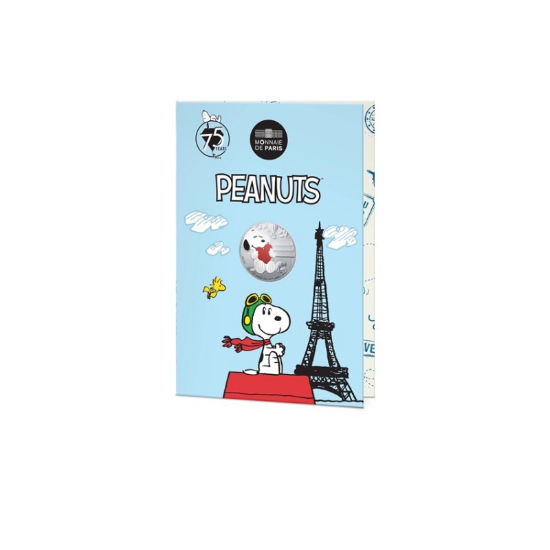 FRANCE 10 Euro Argent Snoopy 2025 ⏰