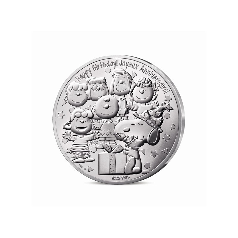 FRANCE 100 Euro Argent Snoopy 2025 ⏰