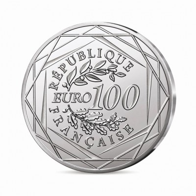 FRANCE 100 Euro Argent Snoopy 2025 ⏰